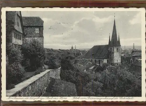 Nordhausen Thueringen Harz Primariusgraben Unterstadt Kat. Nordhausen