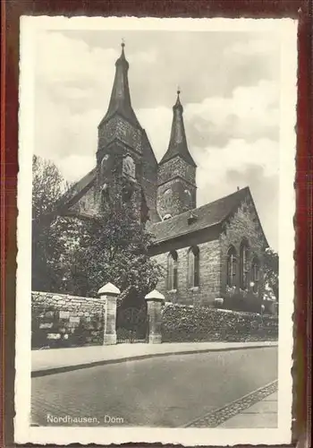 Nordhausen Thueringen Harz Dom Kat. Nordhausen