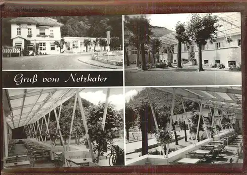 Netzkater Hotel Pension Restaurant Terrasse W. Liesegang Kat. Ilfeld Suedharz