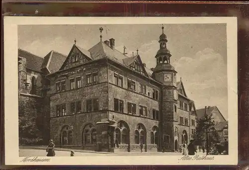 Nordhausen Thueringen Harz Altes Rathaus Kat. Nordhausen