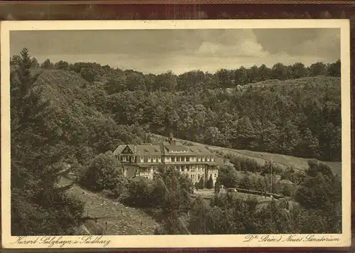 Suelzhayn Sanatorium Kat. Ellrich