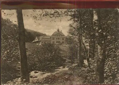 Suelzhayn Sanatorium Hohenstein Kat. Ellrich