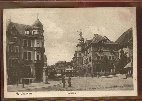 Nordhausen Thueringen Harz Rathaus Kat. Nordhausen