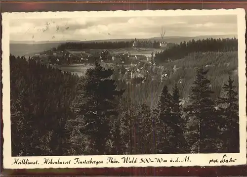 Finsterbergen Blick vom Marienblick Kat. Finsterbergen