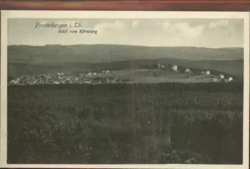 Finsterbergen Blick vom K?rnberg Kat. Finsterbergen