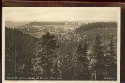 Finsterbergen Blick vom Marienblick Kat. Finsterbergen