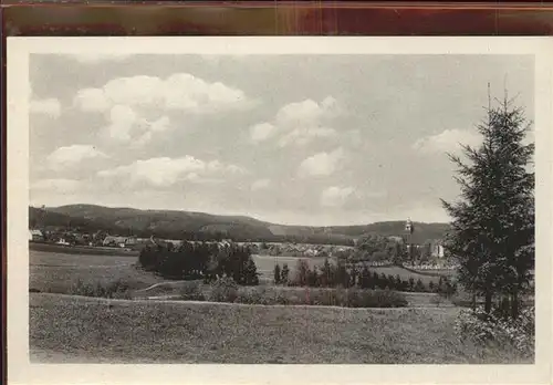 Catterfeld Blick auf den Steinb?hl Kat. Leinatal