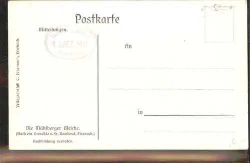 Gotha Thueringen Ruine b.d.Wachsenburg / Gotha /Gotha LKR