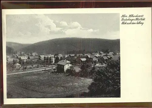 Finsterbergen Blick auf den Oelberg Kat. Finsterbergen