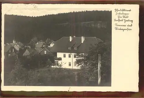 Finsterbergen Landhaus Hartung Kat. Finsterbergen