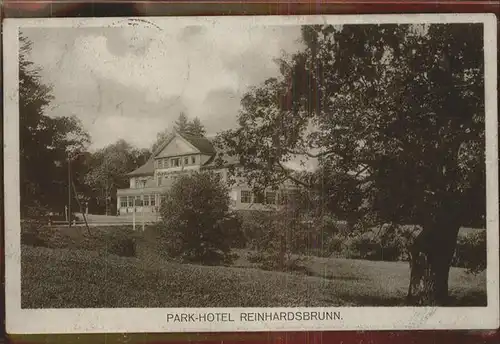 Friedrichroda Park Hotel Reinhardsbrunn Kat. Friedrichroda