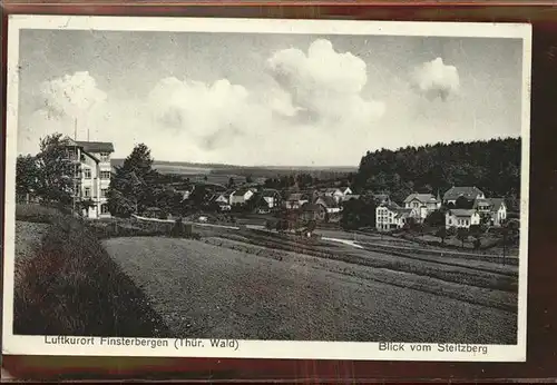 Finsterbergen Blick vom Steitzberg Kat. Finsterbergen