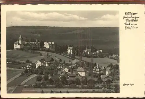 Finsterbergen Blick vom Hainfelsen Kat. Finsterbergen