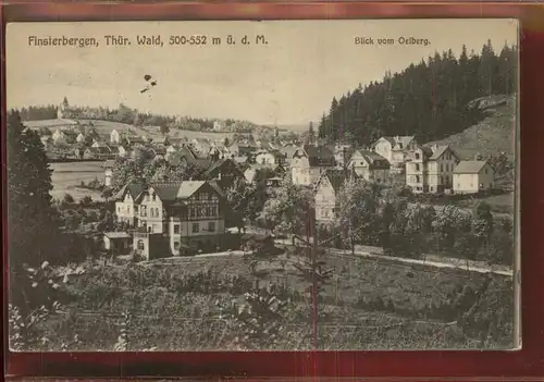 Finsterbergen Blick vom Oelberg Kat. Finsterbergen