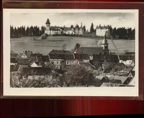 Finsterbergen Blick vom Kurhaus Kat. Finsterbergen