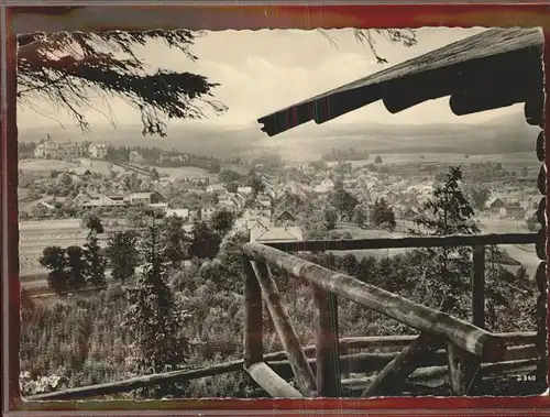 Finsterbergen Blick vom Hainfelsen Kat. Finsterbergen