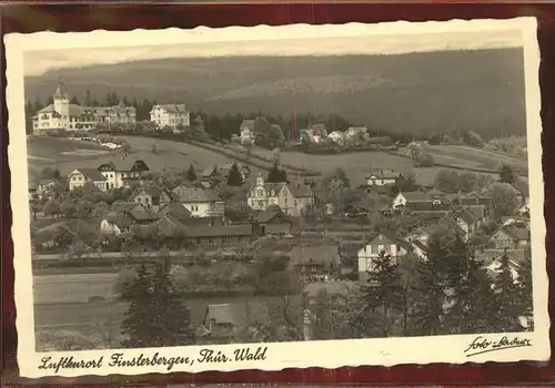 Finsterbergen Blick vom Hainfelsen Kat. Finsterbergen