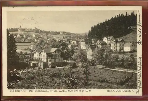 Finsterbergen Blick vom Oelberg Kat. Finsterbergen