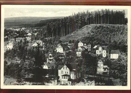 Finsterbergen Blick von der Knaufs Ruhe Kat. Finsterbergen