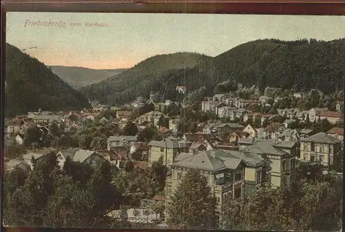 Friedrichroda vom Kurhaus Kat. Friedrichroda