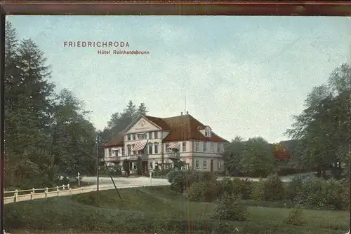 Friedrichroda Hotel Reinhardsbrunn Kat. Friedrichroda