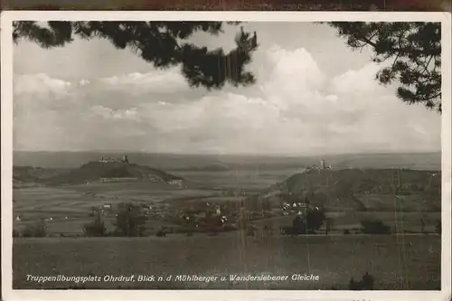 Ohrdruf Wanderslebener Gleiche Truppenuebungsplatz Kat. Ohrdruf