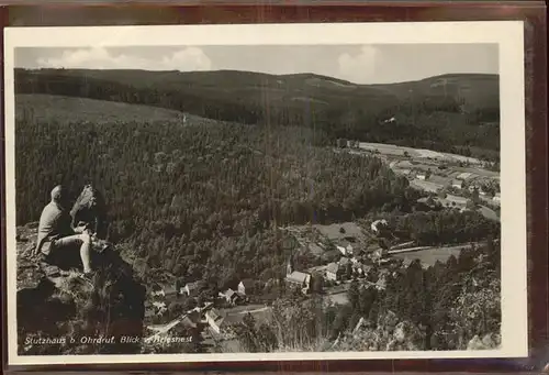 Stutzhaus Ohrdruf Arlesnest Kat. Luisenthal Thueringen