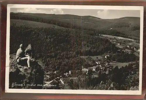 Stutzhaus Arlesnest Ohrdruf Kat. Luisenthal Thueringen