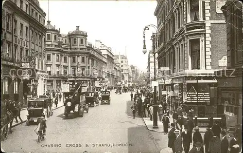 London Charing Cross and Strand Kat. City of London
