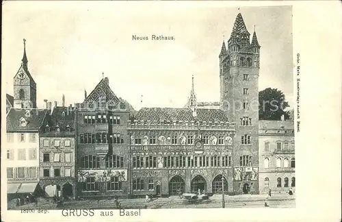 Basel BS Neues Rathaus Kat. Basel