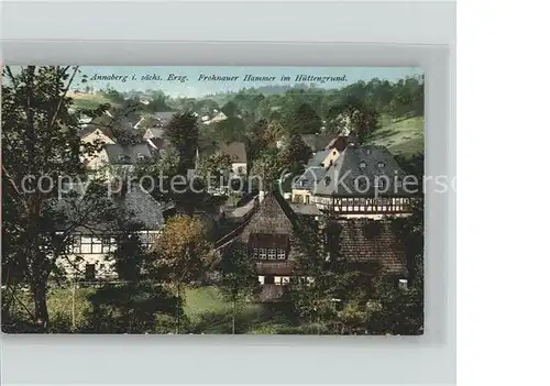 Annaberg-Buchholz Erzgebirge Frohnauer Hammer Huettengrund / Annaberg /Erzgebirgskreis LKR