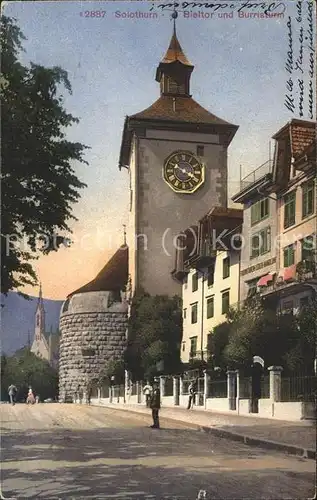 Solothurn Bieltor Burristurm Kat. Solothurn