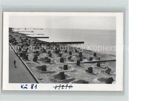 Kuehlungsborn Ostseebad Strand  Kat. Kuehlungsborn