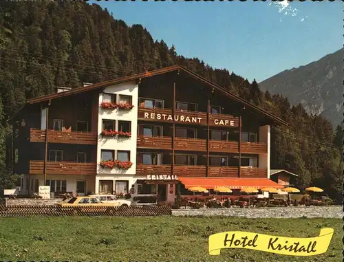 Pertisau Achensee Hotel Restaurant Kristall / Eben am Achensee /Tiroler Unterland