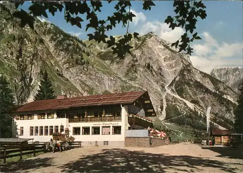 Oberstdorf Berggasthof Oytalhaus Kat. Oberstdorf