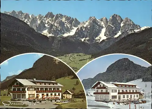 Gosau Oberoesterreich Gosauer Hof Alpenpanorama Dachsteingebirge