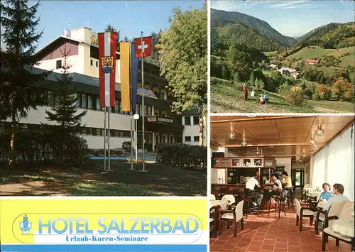 Kleinzell Hainfeld Hotel Salzerbad Kat. Lilienfeld