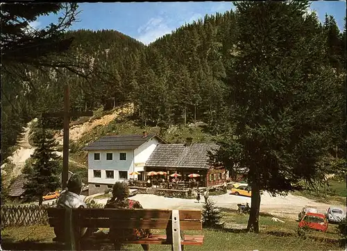 Trattenbach Alpengasthof Kummerbauer Stadl