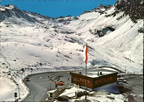 Soelden Timmelsjoch Hochalpenstrasse Rasthaus Kat. Soelden