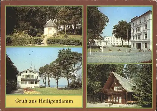 Heiligendamm Ostseebad Botanischer Garten Haus Berlin Haus Weimar Forsthaus Kat. Bad Doberan