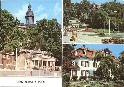 Sondershausen Thueringen Schloss Alte Wache HO Gaststaette "Zum Possen" Kat. Sondershausen