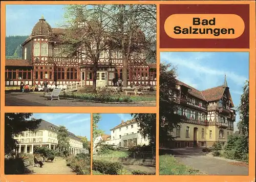 Bad Salzungen Inhalatorium Kurhaus Sanatorium Christoph Wilhelm Hufeland Kindersanatorium Charlottenhall Kat. Bad Salzungen