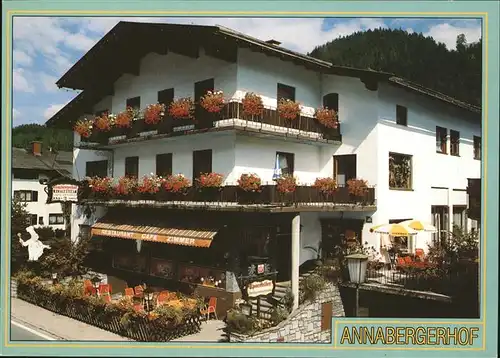 Annaberg Lungoetz Pension Cafe Restaurant Annabergerhof Kat. Annaberg Lungoetz