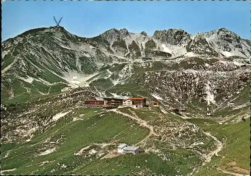 Oberstdorf Nebelhorn Bergstation Allgaeuer Alpen Kat. Oberstdorf