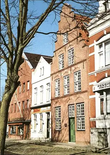 Friedrichstadt Eider Neber Haus Altes hollaendisches Haus erbaut um 1630 Kat. Friedrichstadt