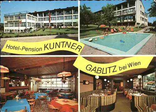 Gablitz Hotel Pension Kuntner Schwimmbad Kat. Gablitz