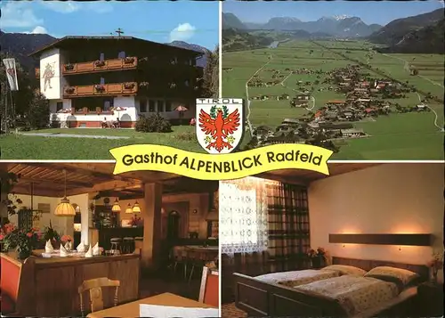 Radfeld Tirol Gasthof Pension Alpenblick Wappen Kat. Radfeld Kufstein