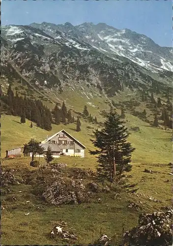 Hinterstein Bad Hindelang Willersalpe am Jubilaeumsweg Allgaeuer Alpen / Bad Hindelang /Oberallgaeu LKR