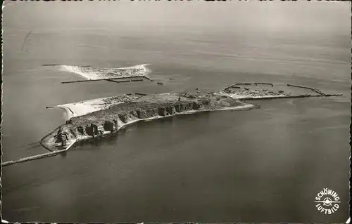 Helgoland Insel und Duene Fliegeraufnahme / Helgoland /Pinneberg LKR