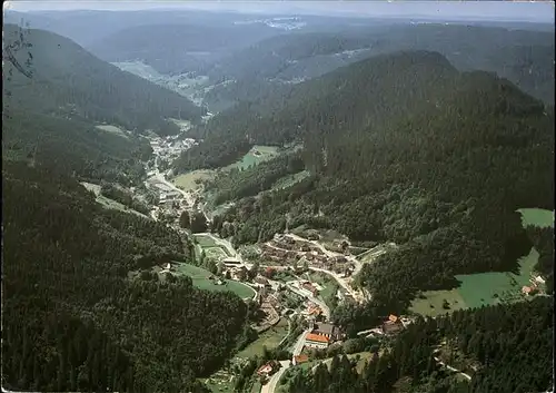 Bad Rippoldsau Schwarzwald Panorama mit Kurklinik Kat. Bad Rippoldsau Schapbach